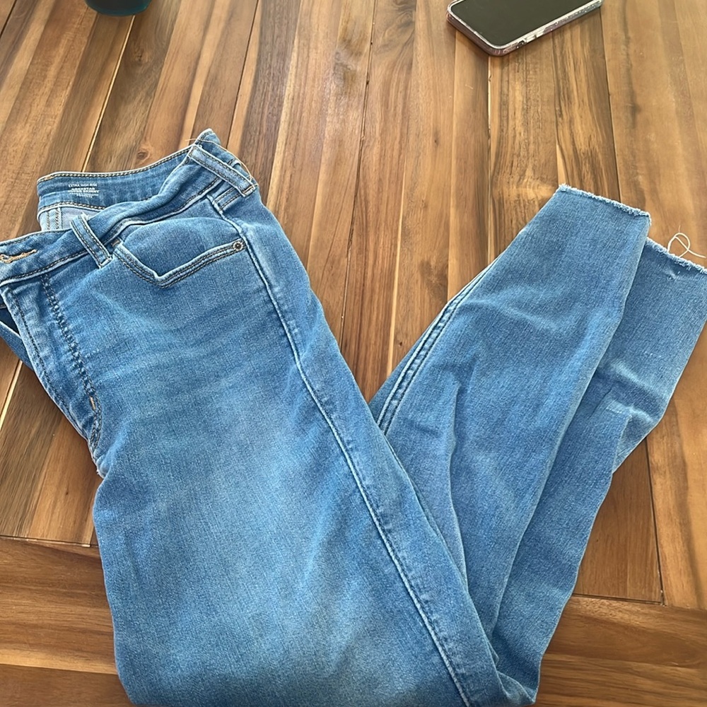 Light blue jeans
